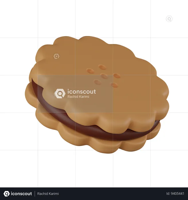 BISCUIT  3D Icon