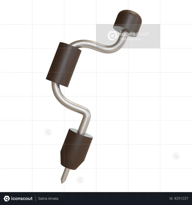 Bit And Brace  3D Icon