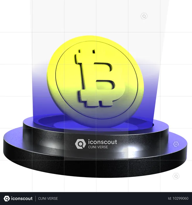 Bitcoin  3D Icon