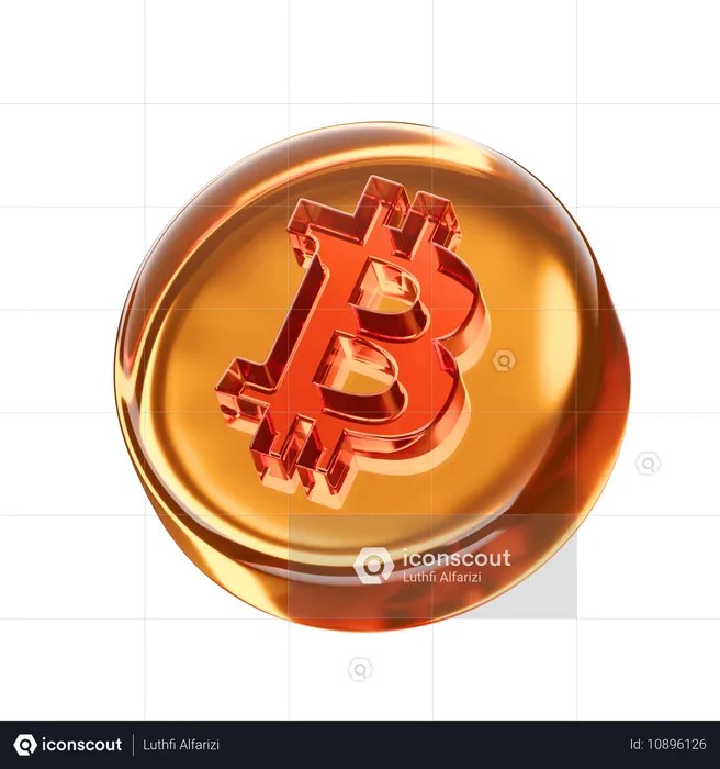 Bitcoin  3D Icon