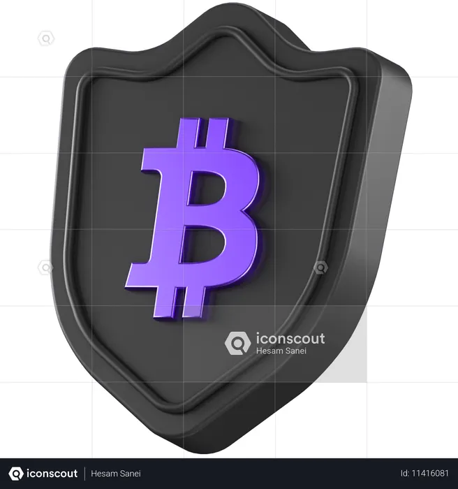 Bitcoin  3D Icon