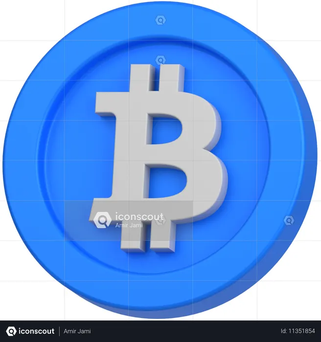 Bitcoin  3D Icon