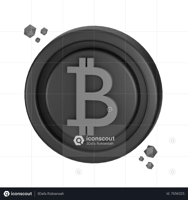 Bitcoin  3D Icon