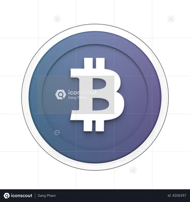 Bitcoin  3D Illustration