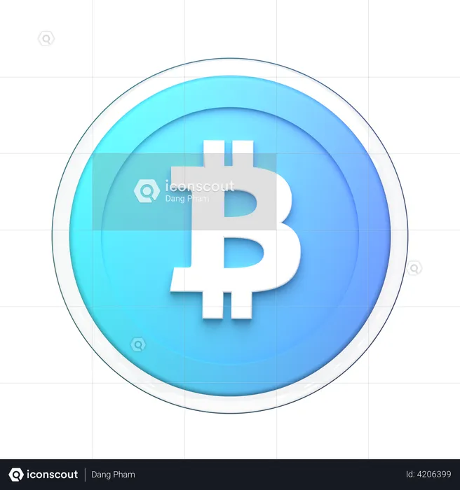 Bitcoin  3D Illustration