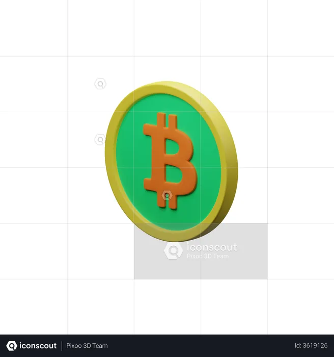 Bitcoin  3D Illustration