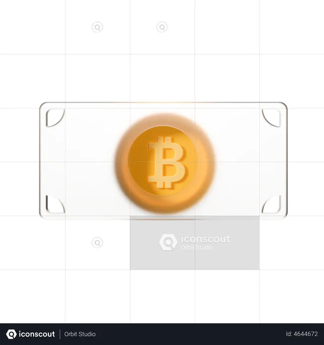 Bitcoin  3D Illustration