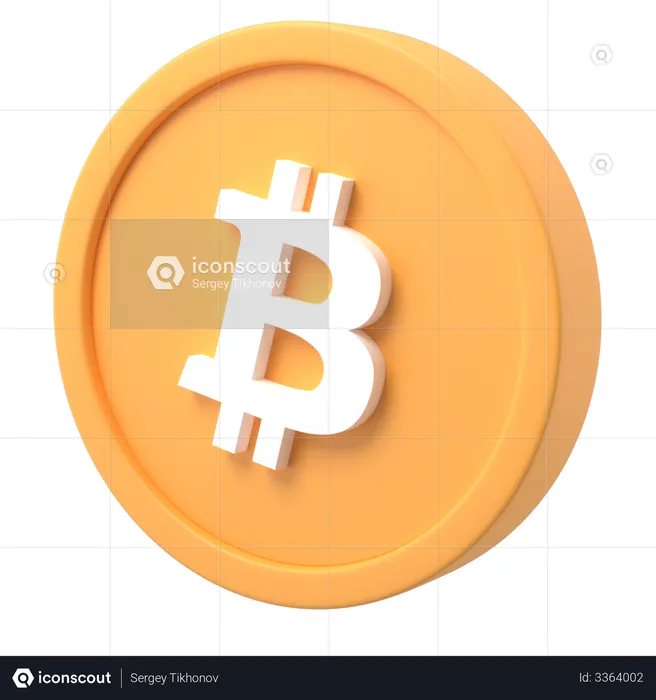 Bitcoin  3D Illustration