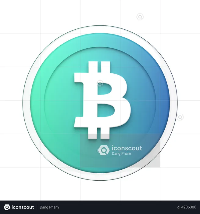 Bitcoin  3D Illustration