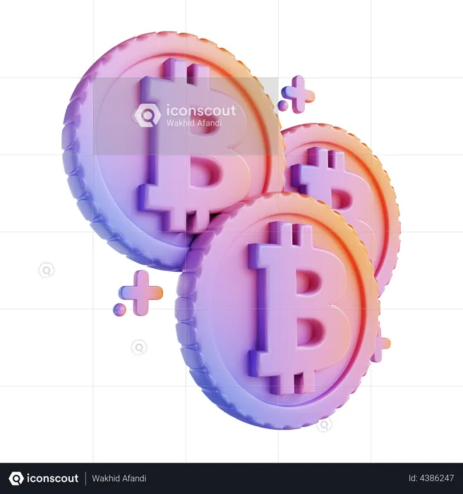 Bitcoin  3D Illustration