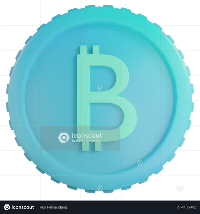 Bitcoin  3D Illustration