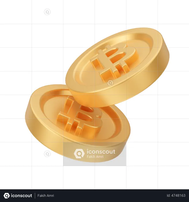 Bitcoin  3D Illustration