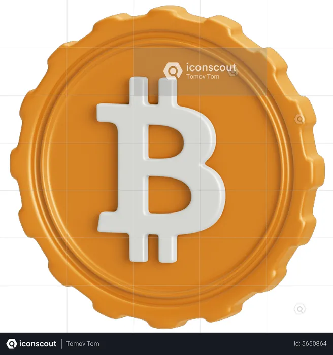 Bitcoin  3D Icon