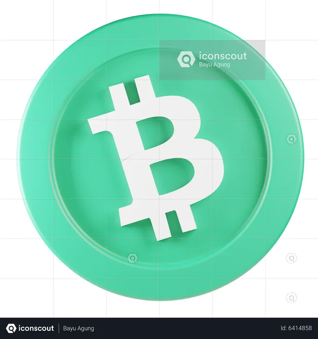 Bitcoin_Cash  3D Icon