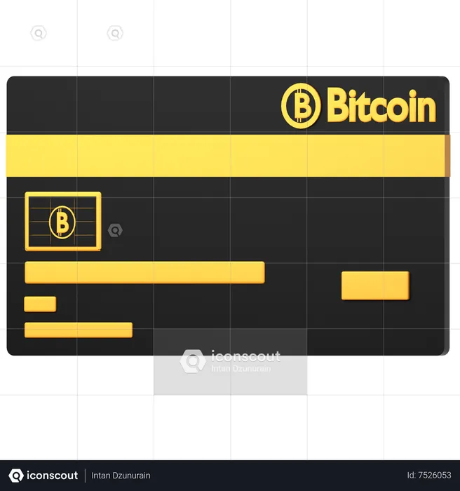 Bitcoin Payment  3D Icon