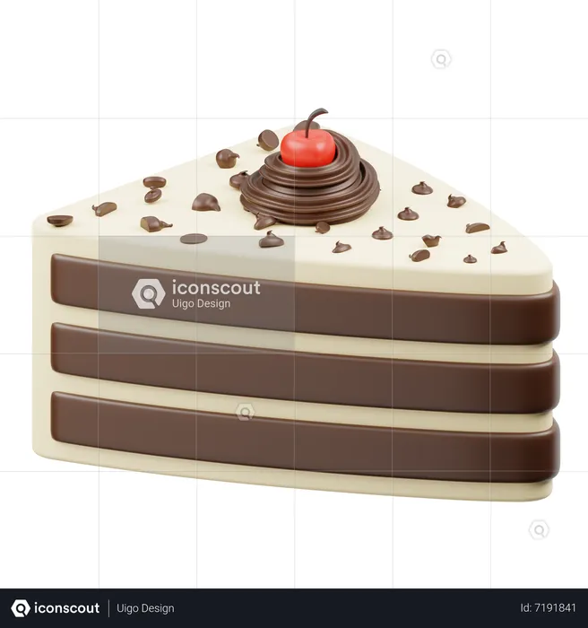 Black Forest  3D Icon
