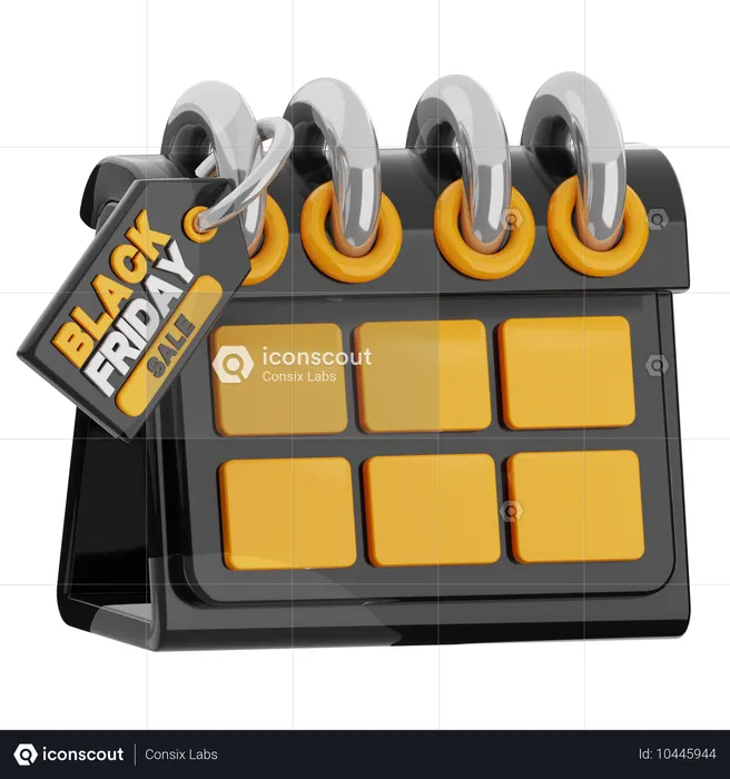 Black Friday Sale  3D Icon