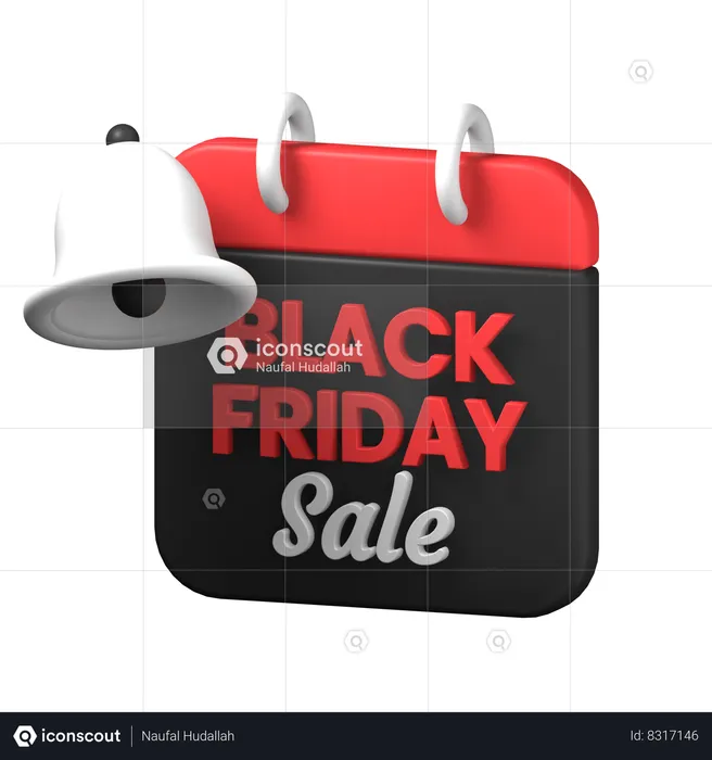 Black Friday Sale  3D Icon