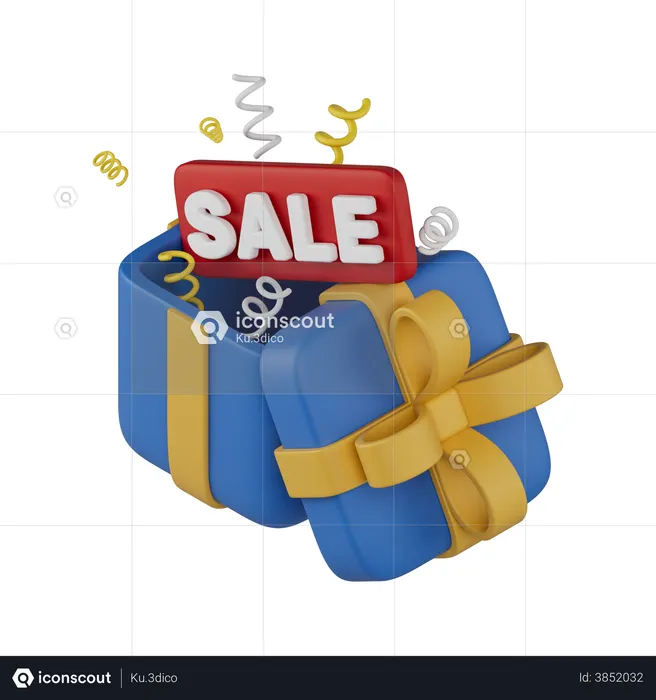 Black Friday Sale  3D Icon