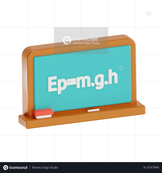 Blackboard  3D Icon