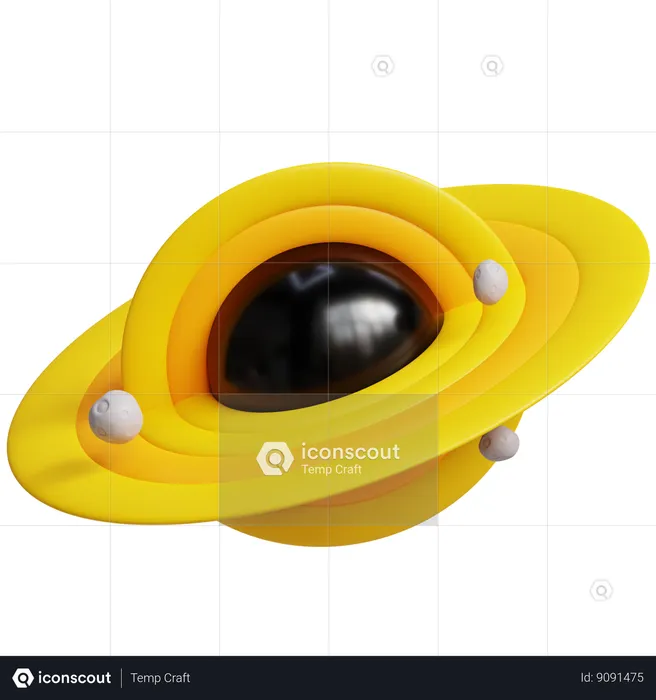 Blackhole  3D Icon