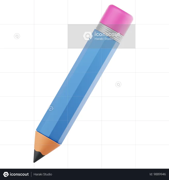 Bleistift  3D Icon