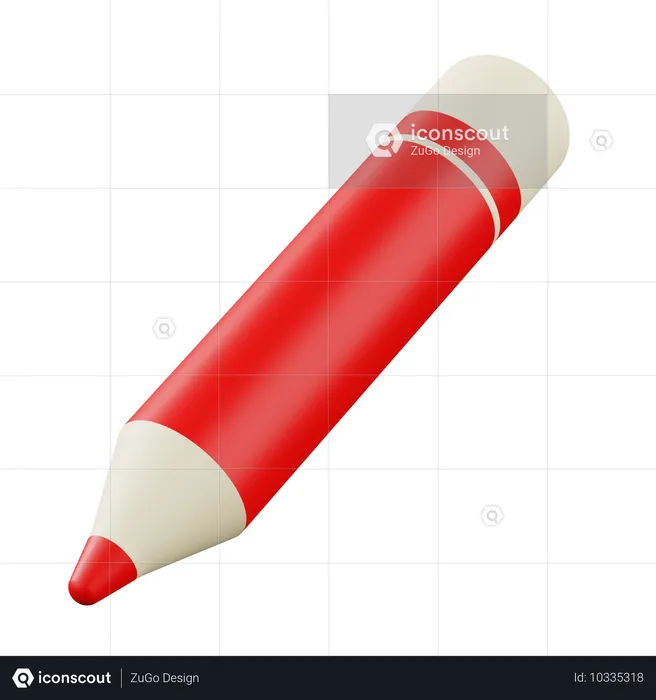 Bleistift  3D Icon