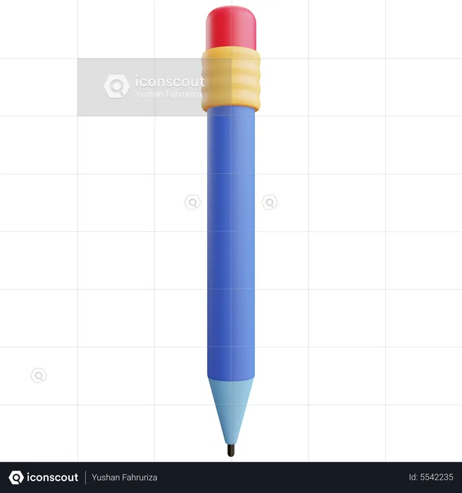 Bleistift  3D Icon