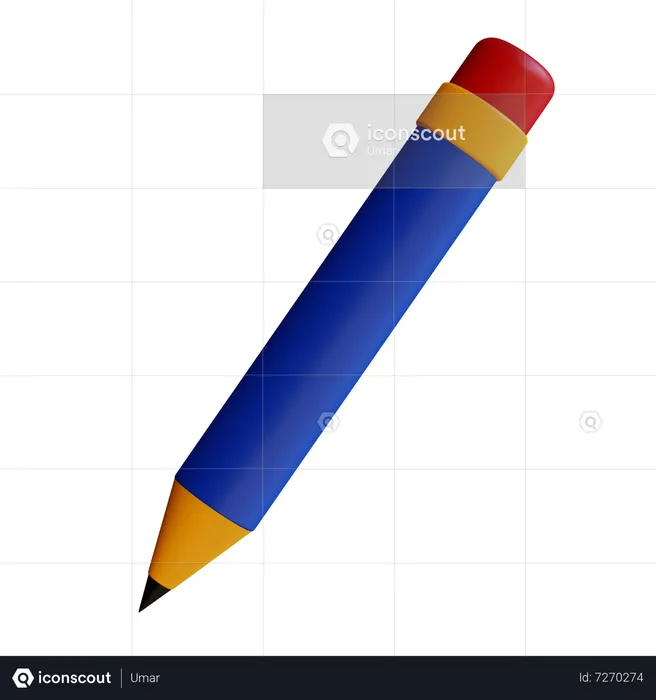 Bleistift  3D Icon