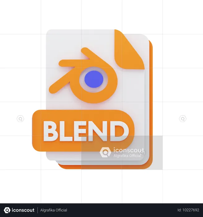 Blend-Datei  3D Icon