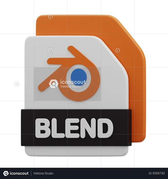 BLEND File  3D Icon