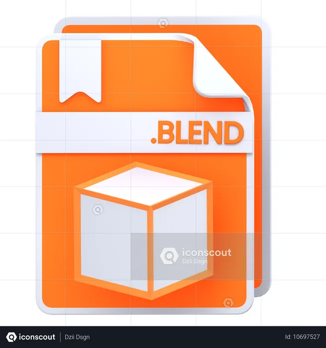 Blend file  3D Icon