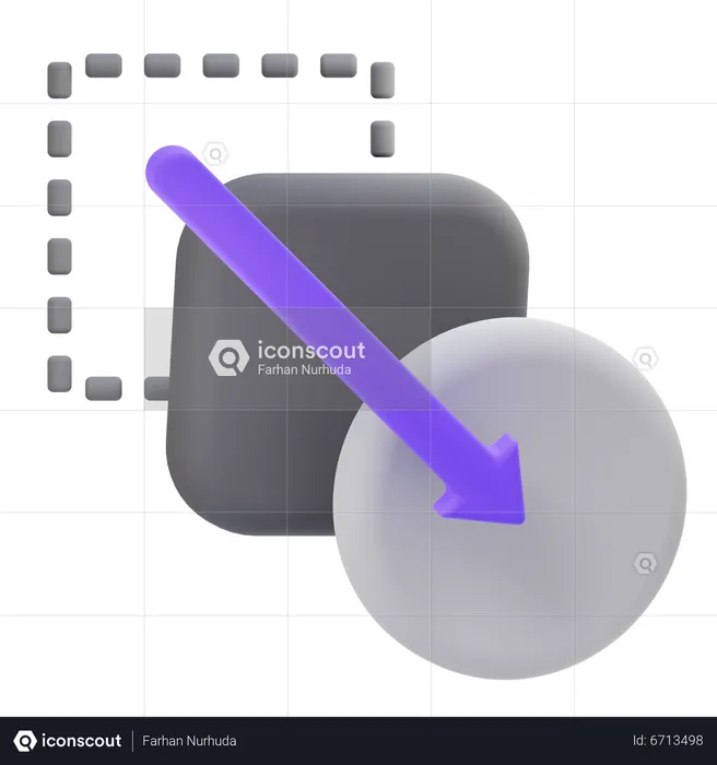 Blend Tool  3D Icon