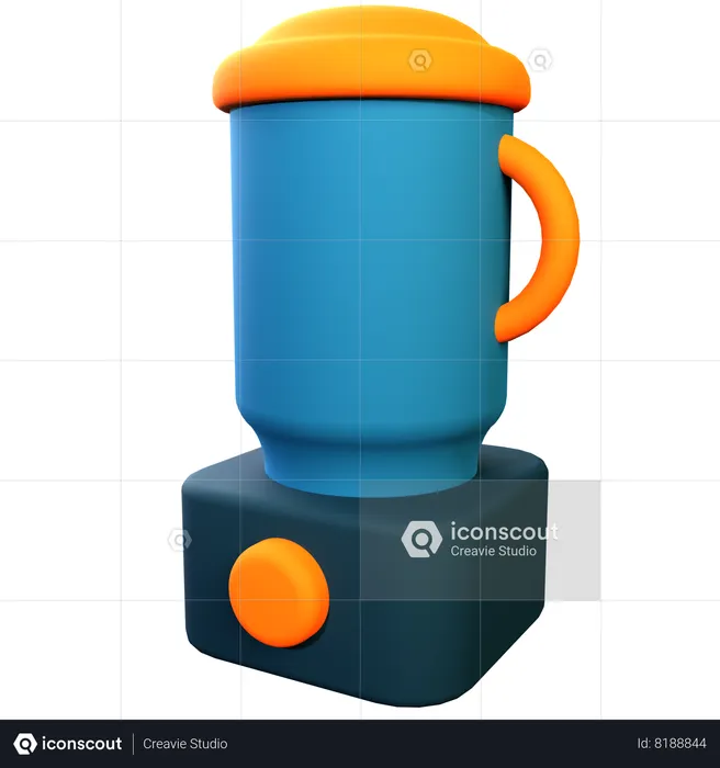 Blender Machine  3D Icon