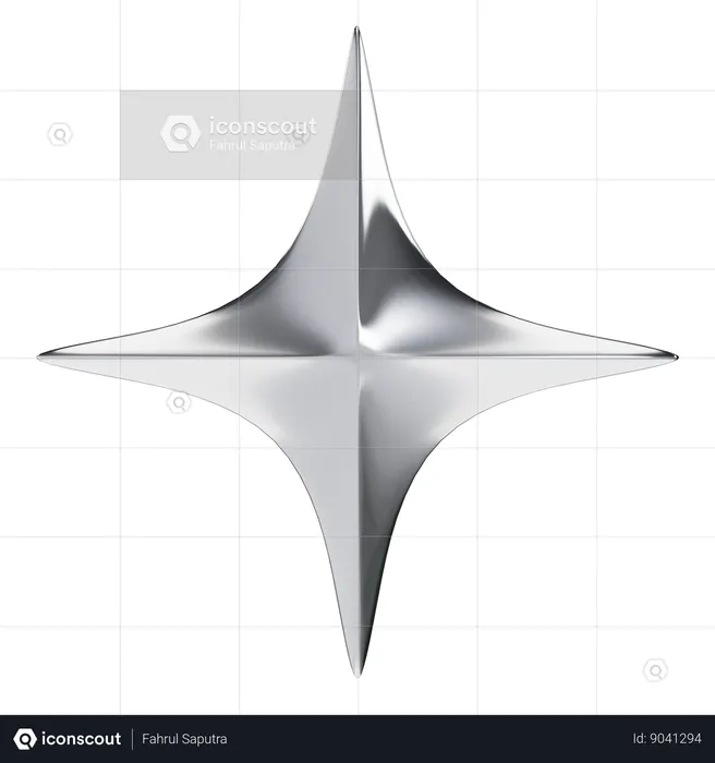 Blinking Star  3D Icon