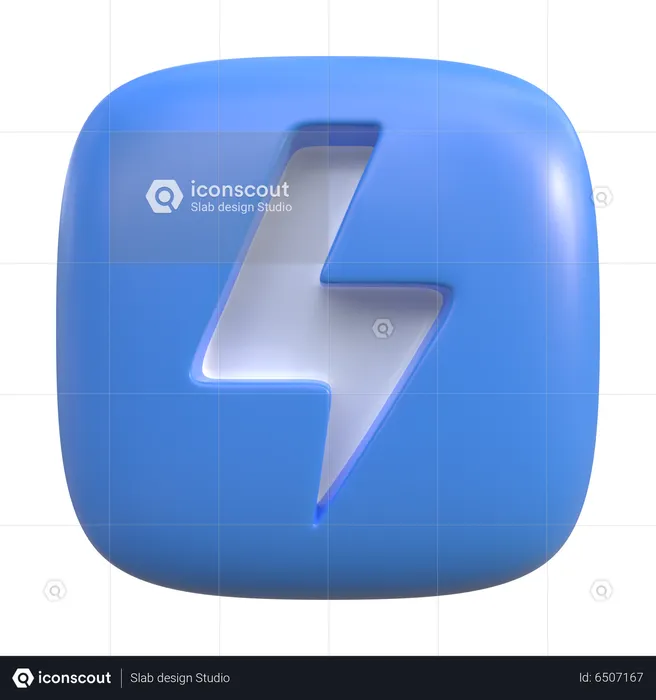 Flash-Taste  3D Icon