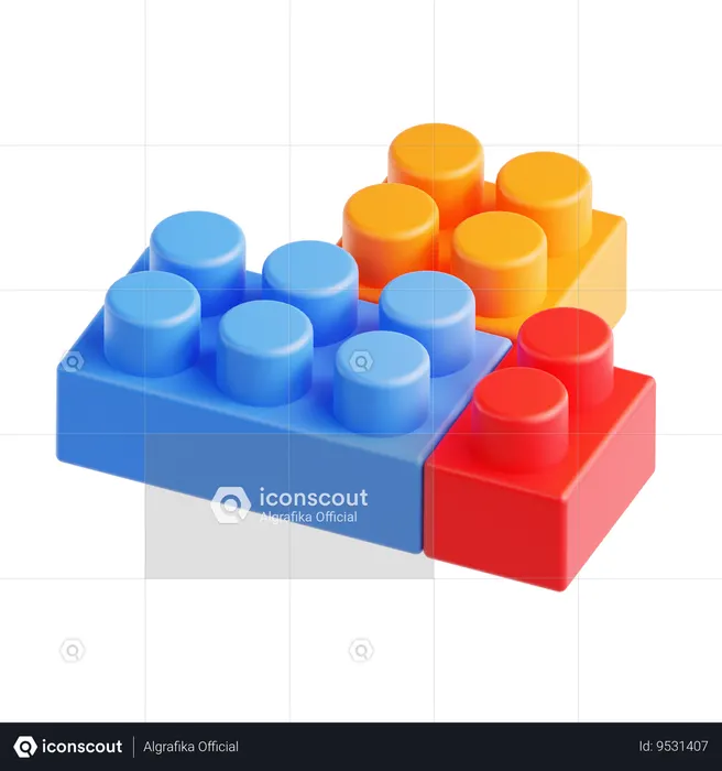 Block Game  3D Icon