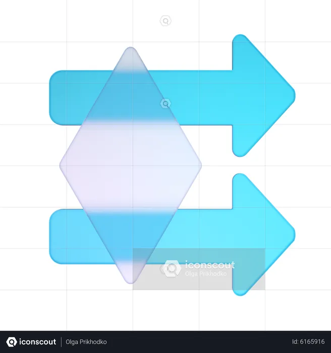 Bloco de transferência  3D Icon