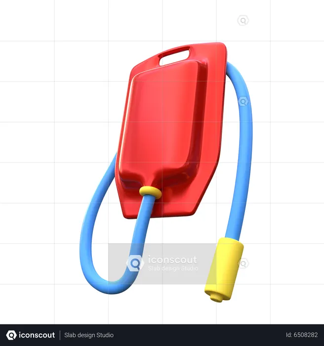 Blood Bag  3D Icon