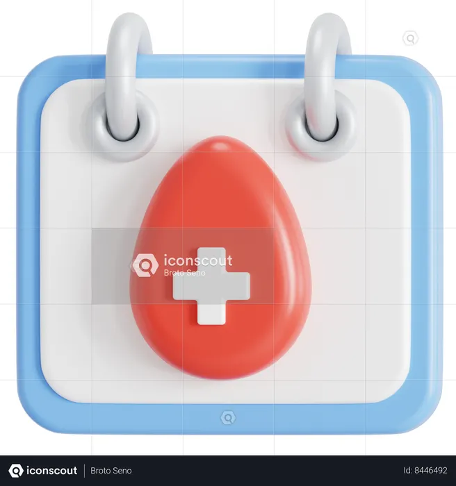 Blood donor day  3D Icon