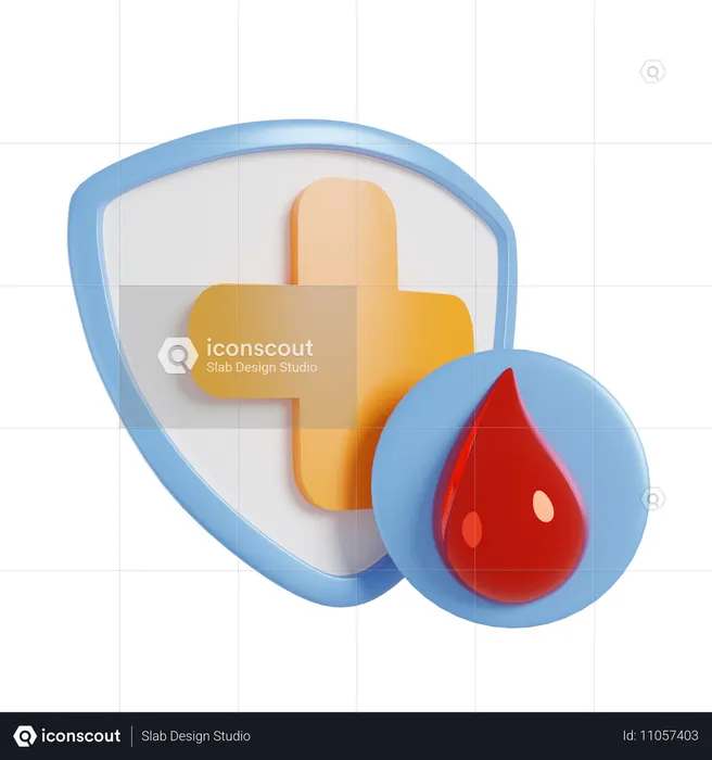 Blood Immunization  3D Icon
