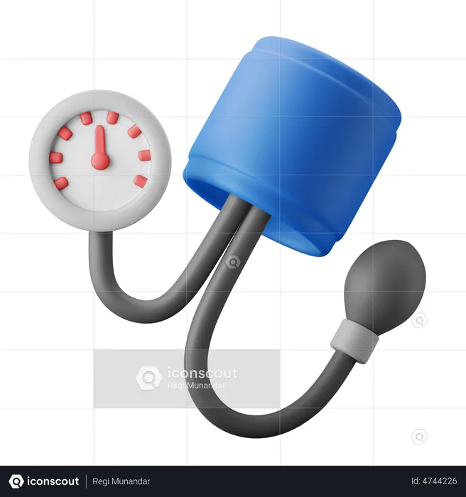 Blood Pressure  3D Illustration