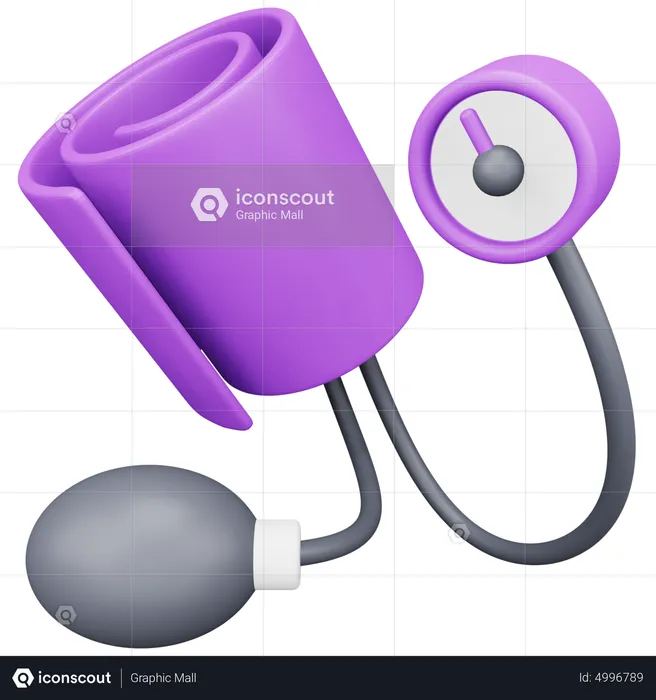 Blood Pressure  3D Icon