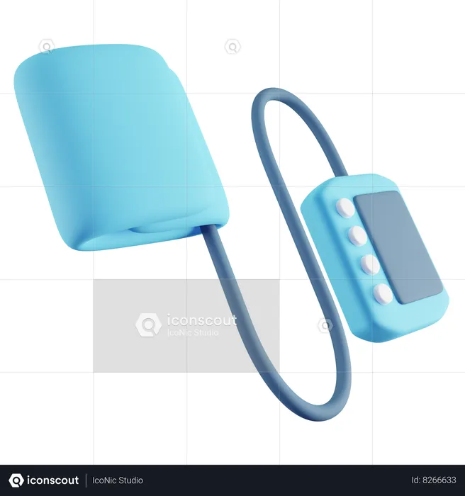 Blood Pressure Device  3D Icon