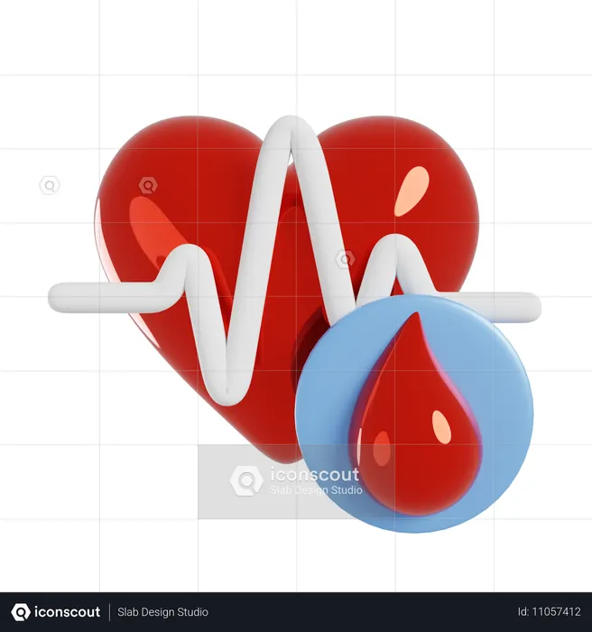 Blood Supply  3D Icon