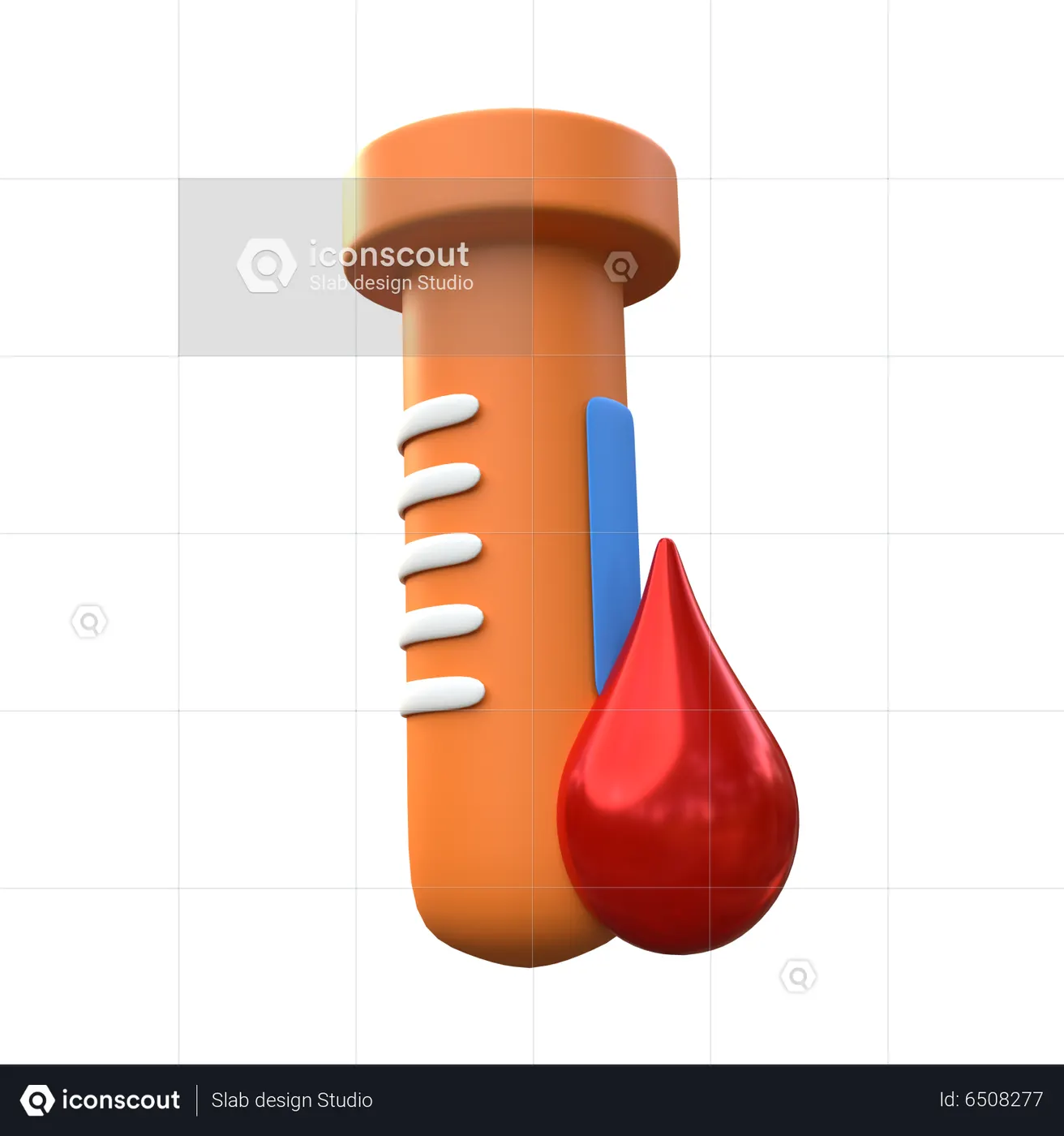 Blood Test 3D Icon Download In PNG OBJ Or Blend Format blood-test-3d-icon-download-in-png-obj-or-blend-format