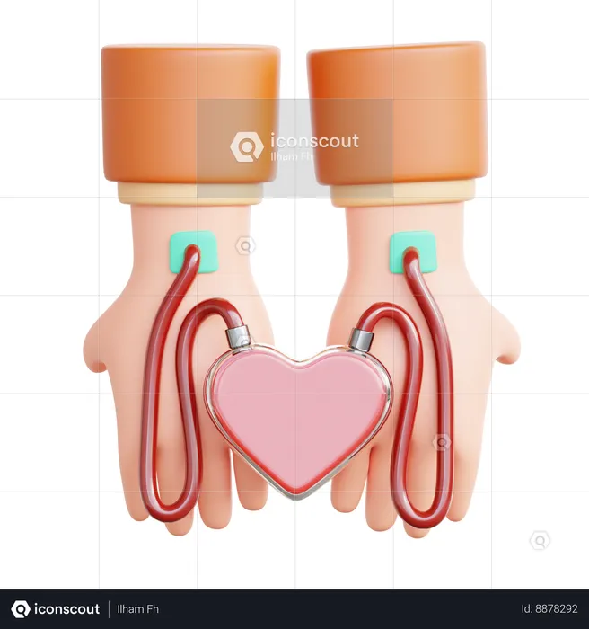 Blood Transfusion  3D Icon