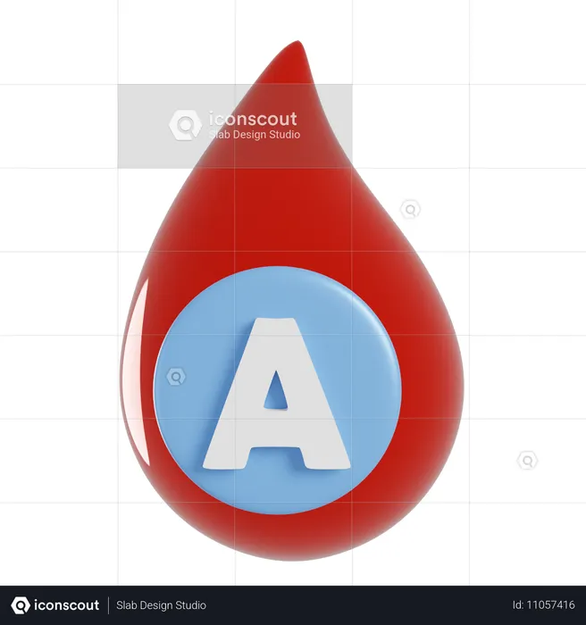 Blood Type  3D Icon