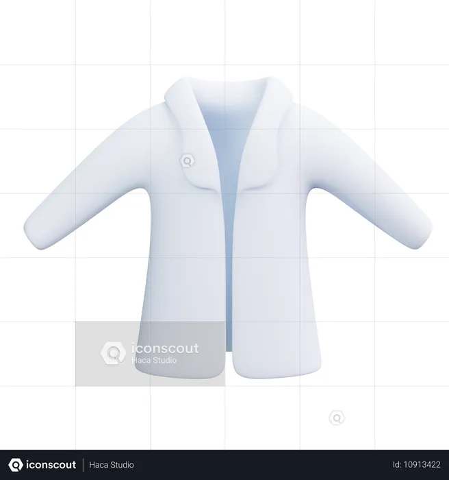 Blouse de laboratoire  3D Icon