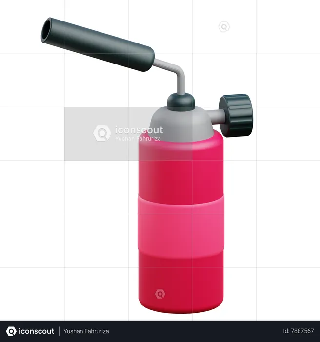 Blowtorch  3D Icon